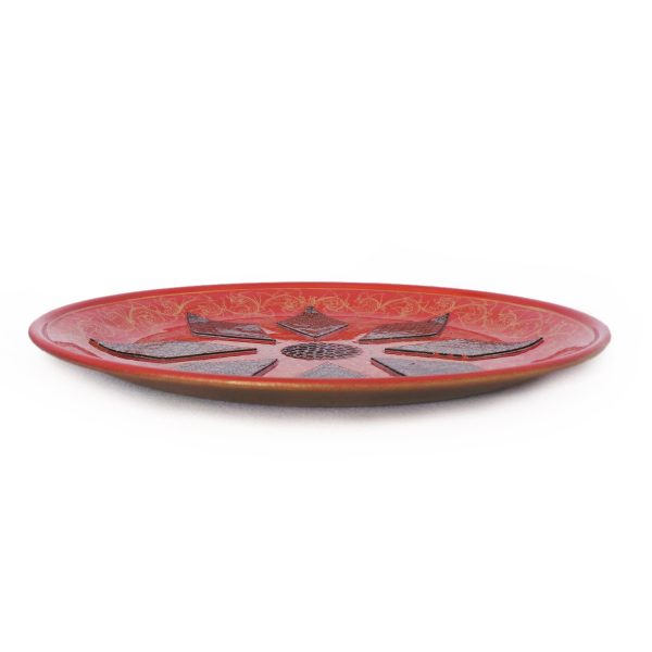 New Style Wall Hanging Plate - Enamel (Minakari) & Khatam - HE3039 (Copy) - Image 2