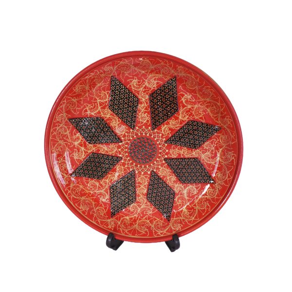 New Style Wall Hanging Plate - Enamel (Minakari) & Khatam - HE3039 (Copy) - Image 1