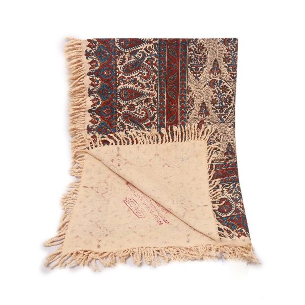 Square Tablecloth | Hand Printed Ghalamkar | HGH7126 - Image 2